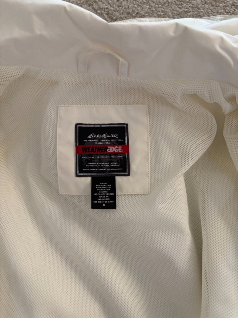 Eddie Bauer-WeatherEdge Jacket. White. - Picture 14 of 14